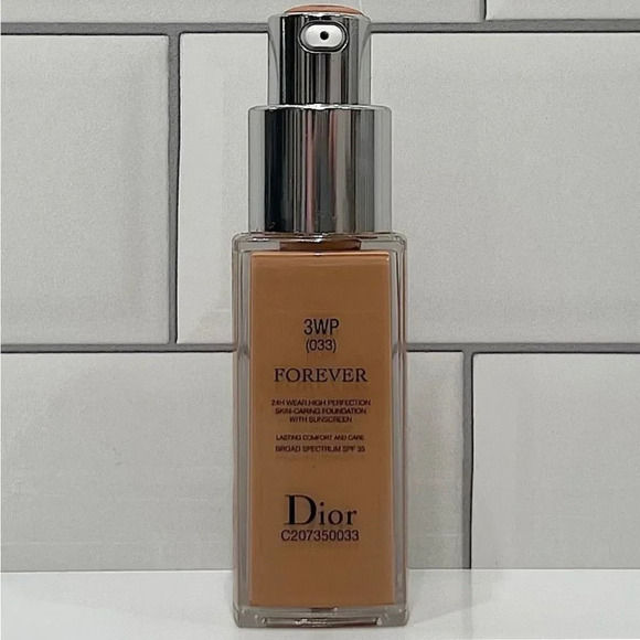 Dior 3WP Warm Peach Medium (033) Forever Foundation .67oz - Picture 1 of 1